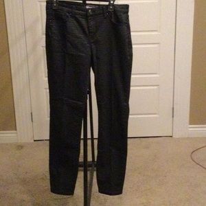 Reitmans Black Herringbone Jeans